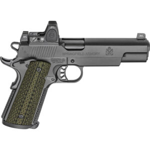 Springfield Armory 1911 TRP with RMR 10mm Auto Semi Auto Pistol 5" Barrel 8 Rounds Night Sites with Trijicon RMR Steel Frame G10 Grips Black Finish
