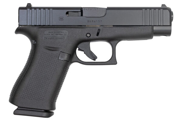 Glock 48 9mm 10-Round Pistol with Black Finish